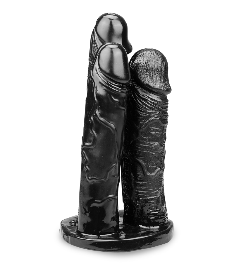 Cerberus realistic triple dildo