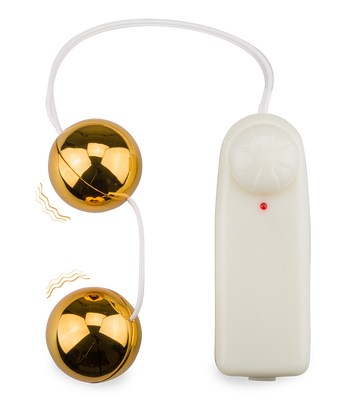 Deluxe vibrating metal Ben Wa balls