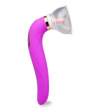 Load image into Gallery viewer, Destiny pussy pump with tongue and vibrator