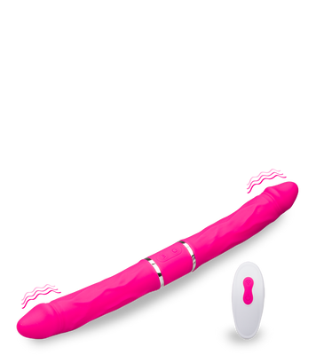Enjoy remote control double-ended vibrator