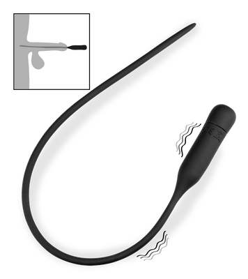 Fizz long vibrating penis plug 10 modes