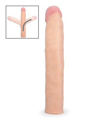 Flexible dildo without suction cup – Large