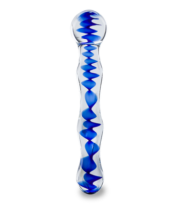 Flood glass dildo