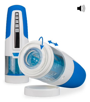 Galaktik automatic rotating and thrusting masturbator
