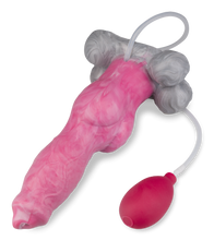 Load image into Gallery viewer, German Shepherd ejaculating dog dildo