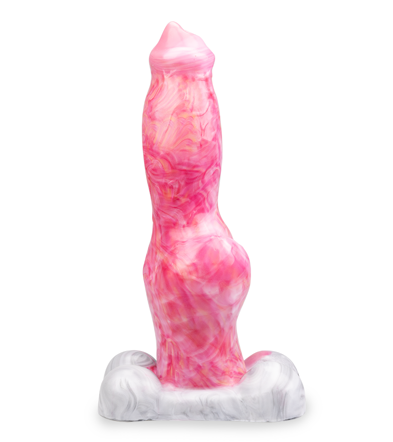 German Shepherd suction cup dog dildo