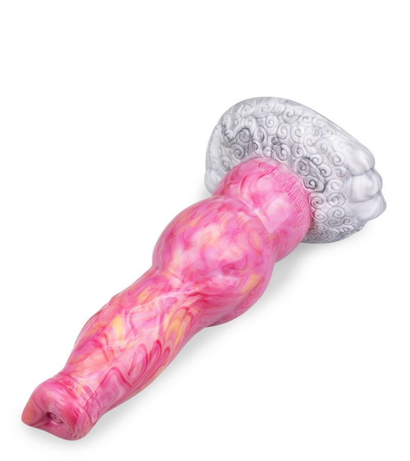 German Shepherd suction cup dog dildo