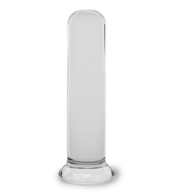 Glass anal plug 6.00 inches
