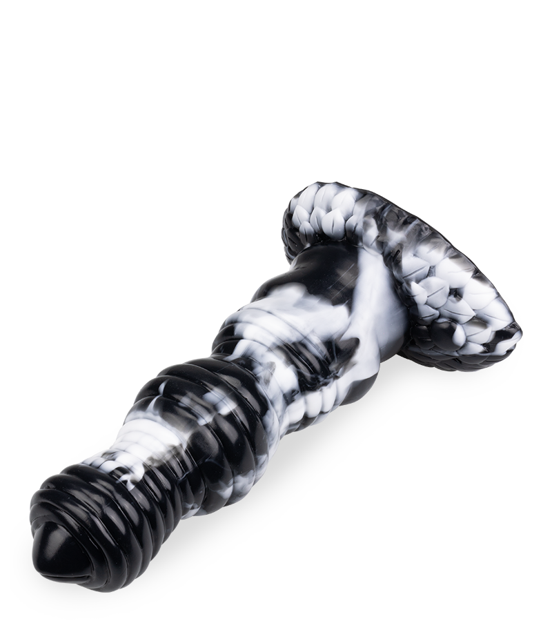 Hurry suction cup alien dildo