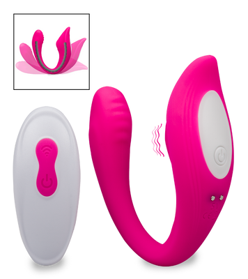 Idol remote control clitoris and G-spot stimulator