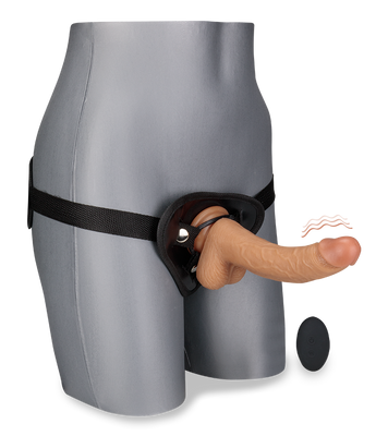 Jessy vibrating strap-on dildo