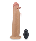 Jim rotating and vibrating suction-cup dildo 9.00 inches