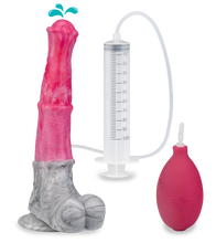 Load image into Gallery viewer, Kentucky suction-cup ejaculating horse dildo