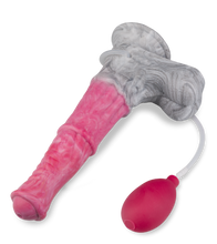 Load image into Gallery viewer, Kentucky suction-cup ejaculating horse dildo
