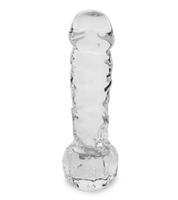Load image into Gallery viewer, Leo realistic glass dildo