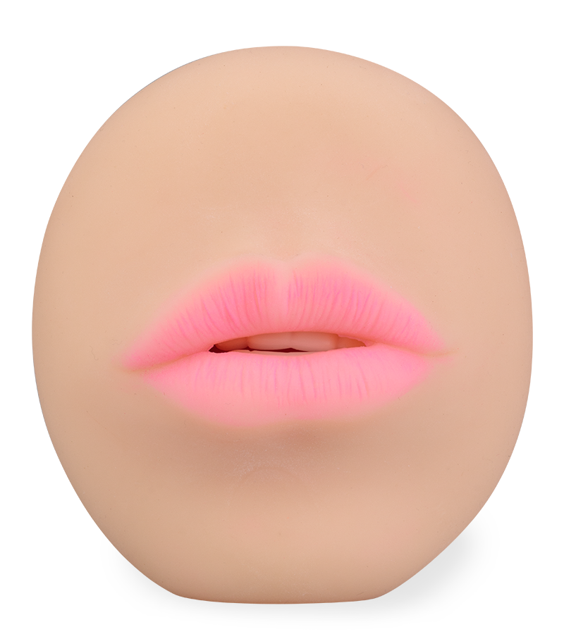 Lia super-realistic sucking mouth