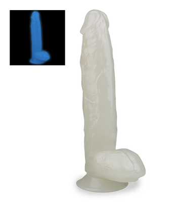 Lumino glow-in-the-dark suction-cup dildo 10.25 inches