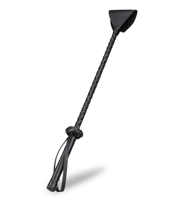 Masked BDSM riding crop