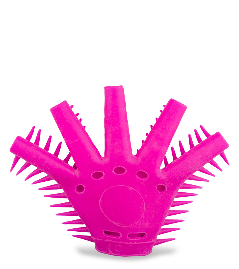 Masturbation glove with stimulating texture