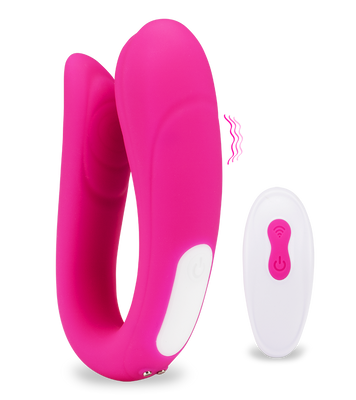Mermaid remote controlled couple's vibrator