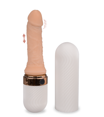 Mister Hide vibrating and thrusting dildo