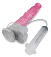 Load image into Gallery viewer, Pegasus ejaculating horse dildo with suction cup
