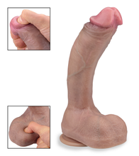 Load image into Gallery viewer, Platinum very realistic suction cup dildo 10.50 inches