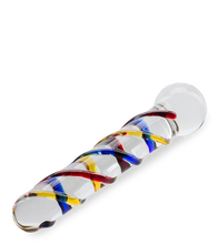 Load image into Gallery viewer, Primary glass dildo