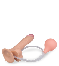 Load image into Gallery viewer, Realistic ejaculating suction cup dildo 9.00 inches