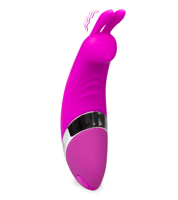 Rechargeable mini rabbit vibrator