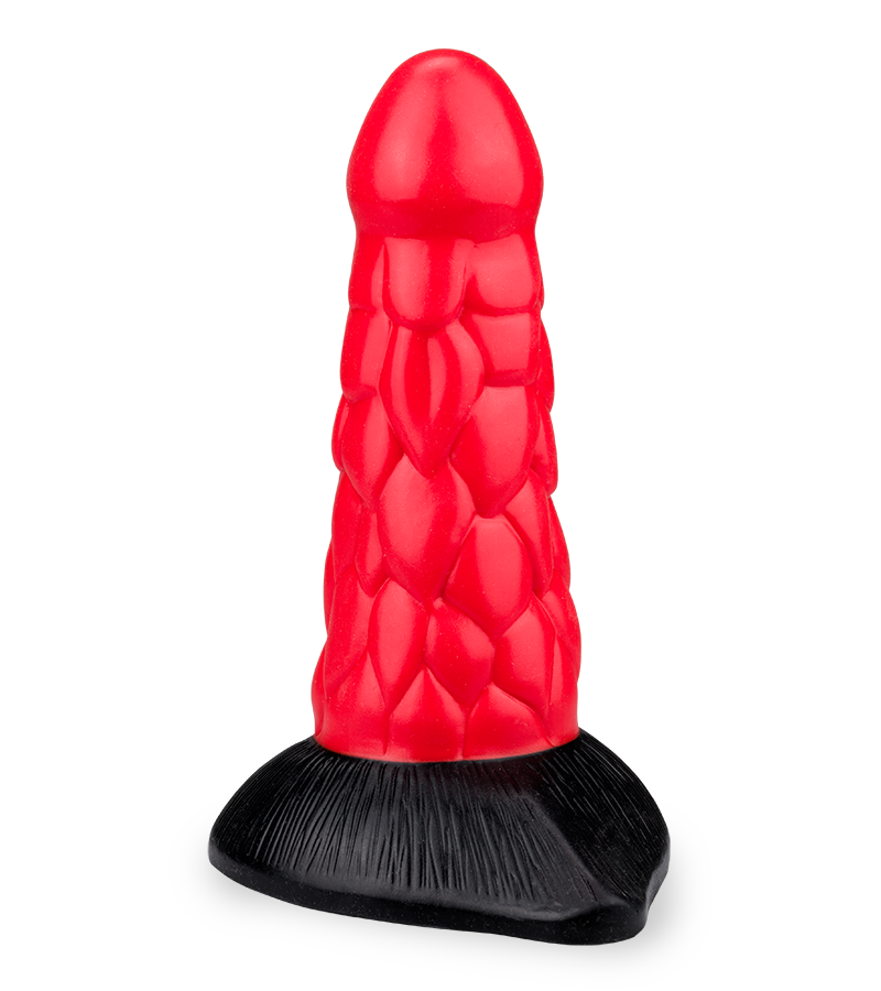 Scaly dragon suction-cup dildo 7.25 inches