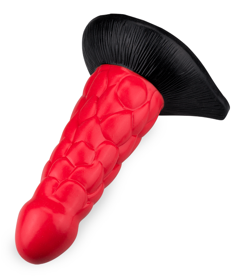 Scaly dragon suction-cup dildo 7.25 inches