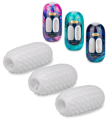 Set of 3 egg masturbator Size L