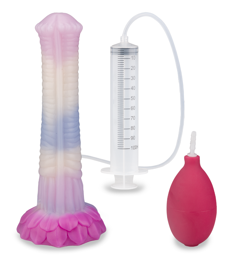 Sleipnir fantasy ejaculating suction-cup dildo