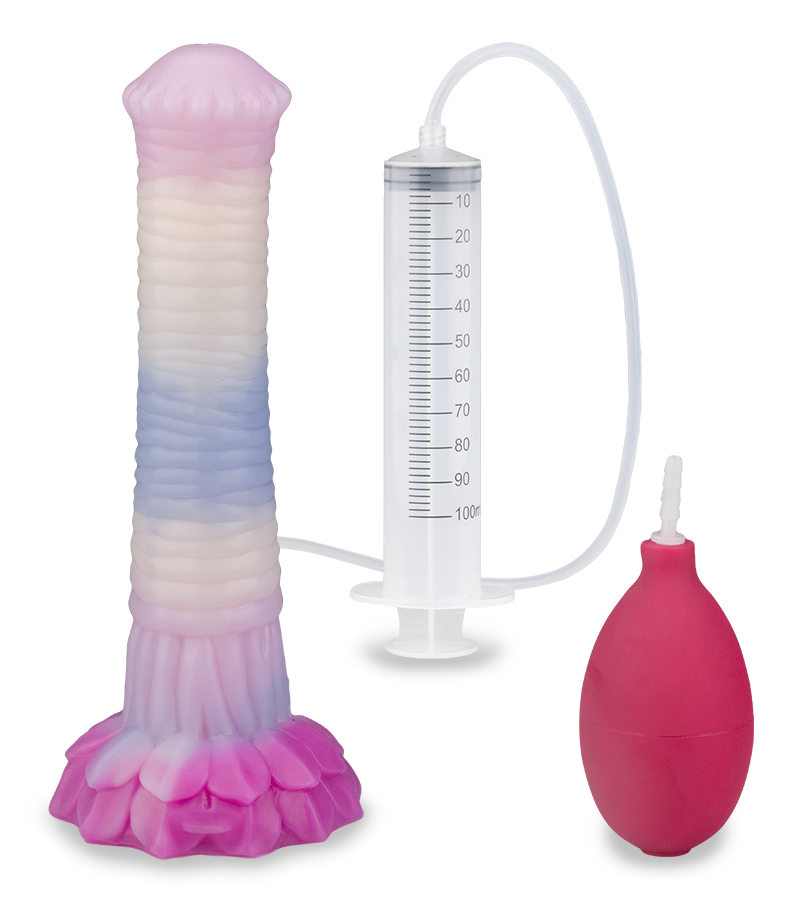Sleipnir fantasy ejaculating suction-cup dildo