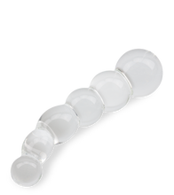 Load image into Gallery viewer, Sphere glass dildo