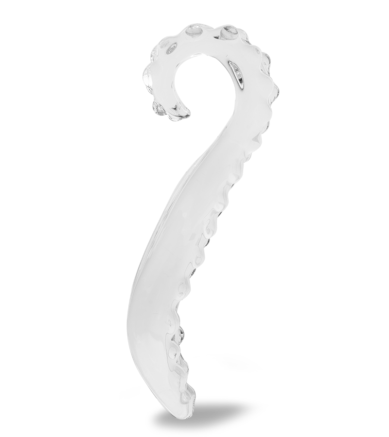Tentacle glass dildo