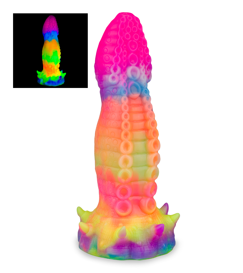 Ursula glow-in-the-dark tentacle dildo
