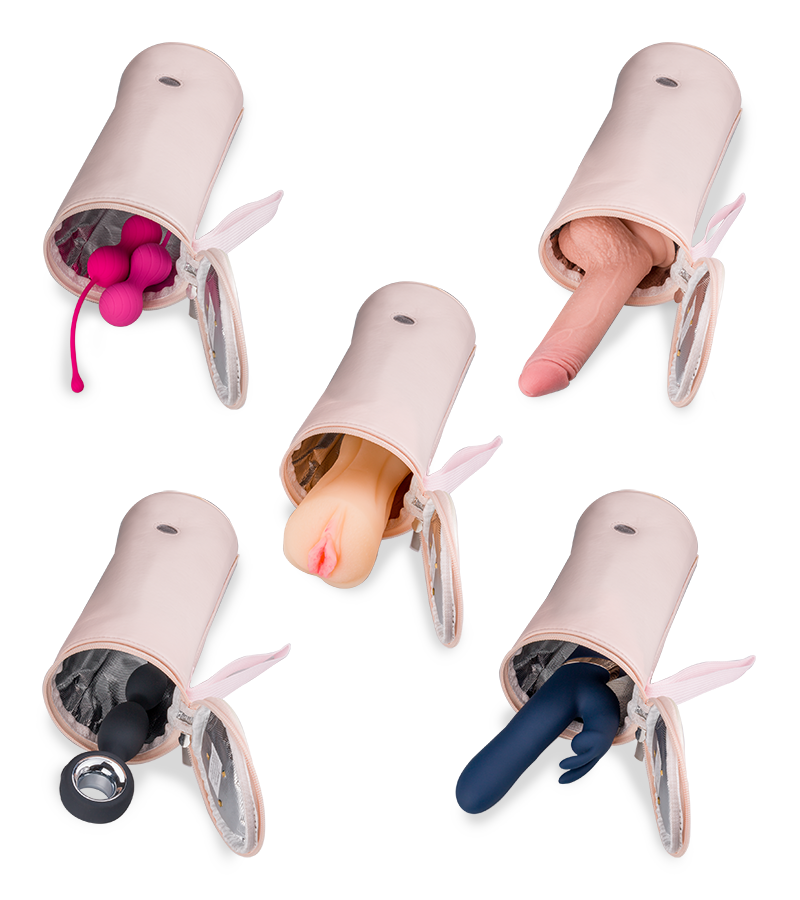 UV LED sterilizer for sex toys and menstrual cups