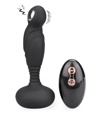 Venezia vibrating prostate massager with electrostimulation