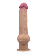 Load image into Gallery viewer, Very realistic double layer suction cup handle dildo 13.00 inches